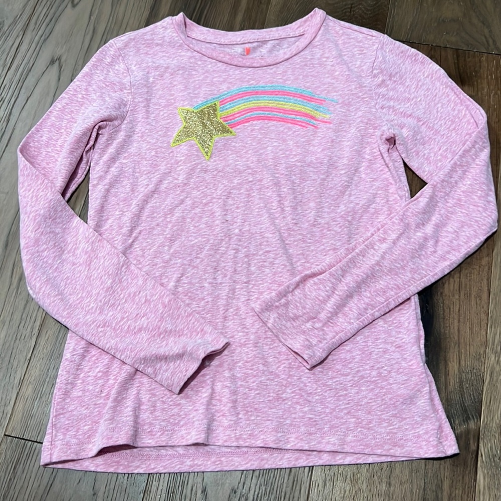Jcrew Kids CrewCuts Like New Condition Long Sleeve Embroidered Shooting Star